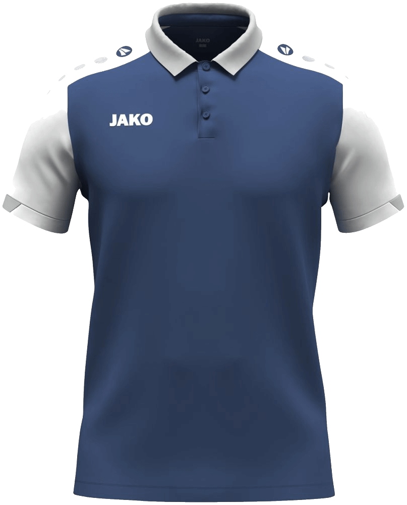 Jako Dynamic Poloshirt, 4XL, dunkelblau/weiß