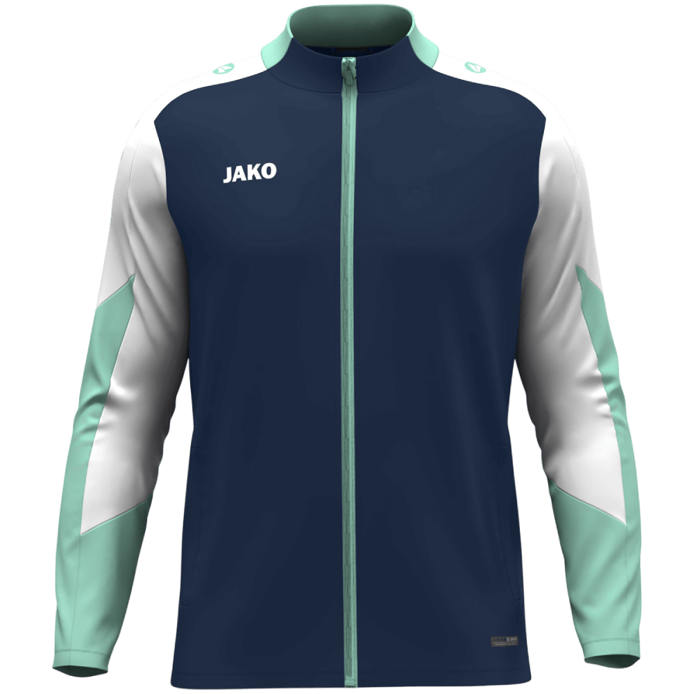 Jako Dynamic Polyesterjacke, 4XL, marine/mint