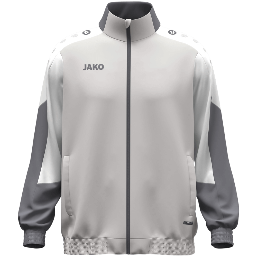 Jako Dynamic Präsentationsjacke, 4XL, hellgrau/weiß