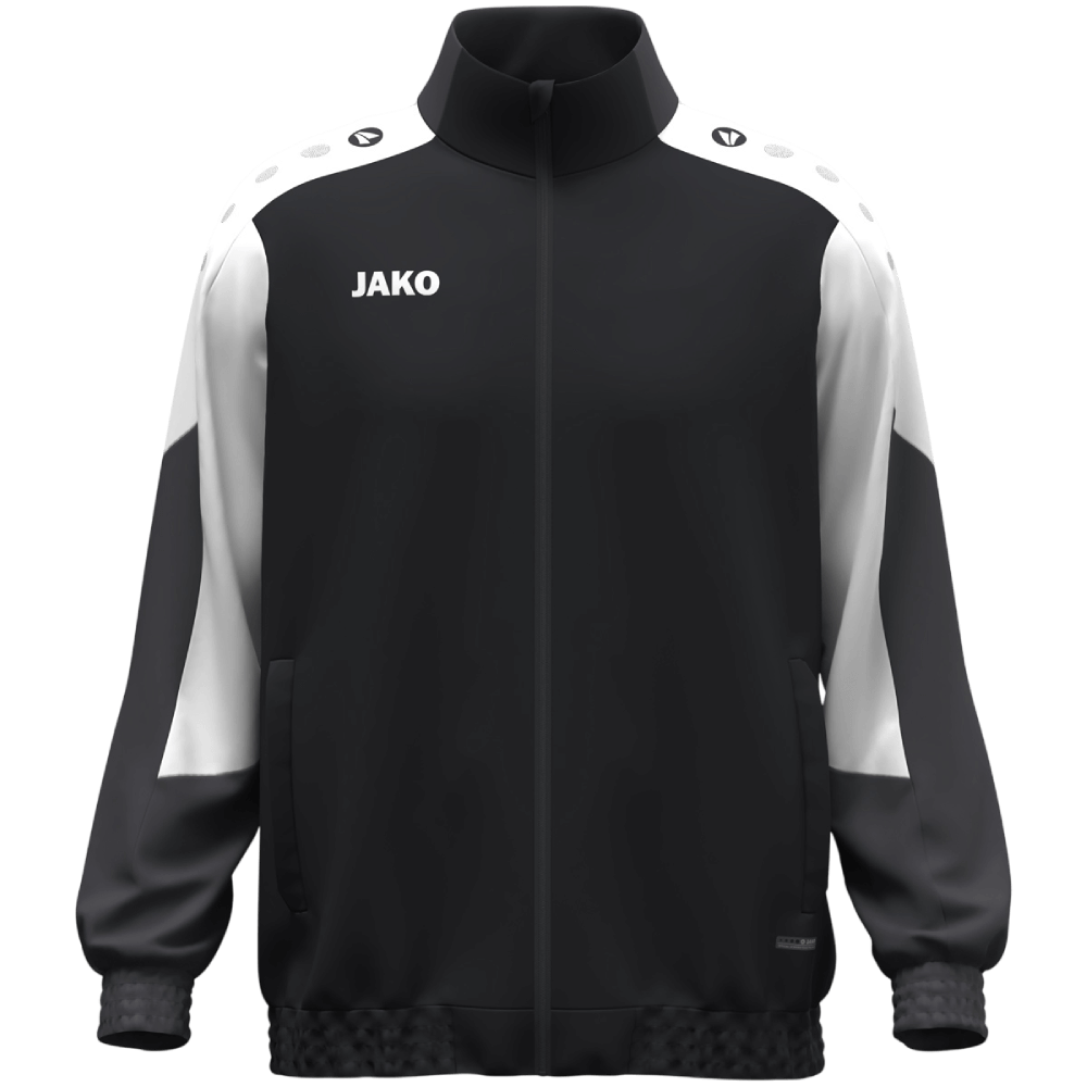 Jako Dynamic Präsentationsjacke, 4XL, schwarz/weiß/dunkelgrau
