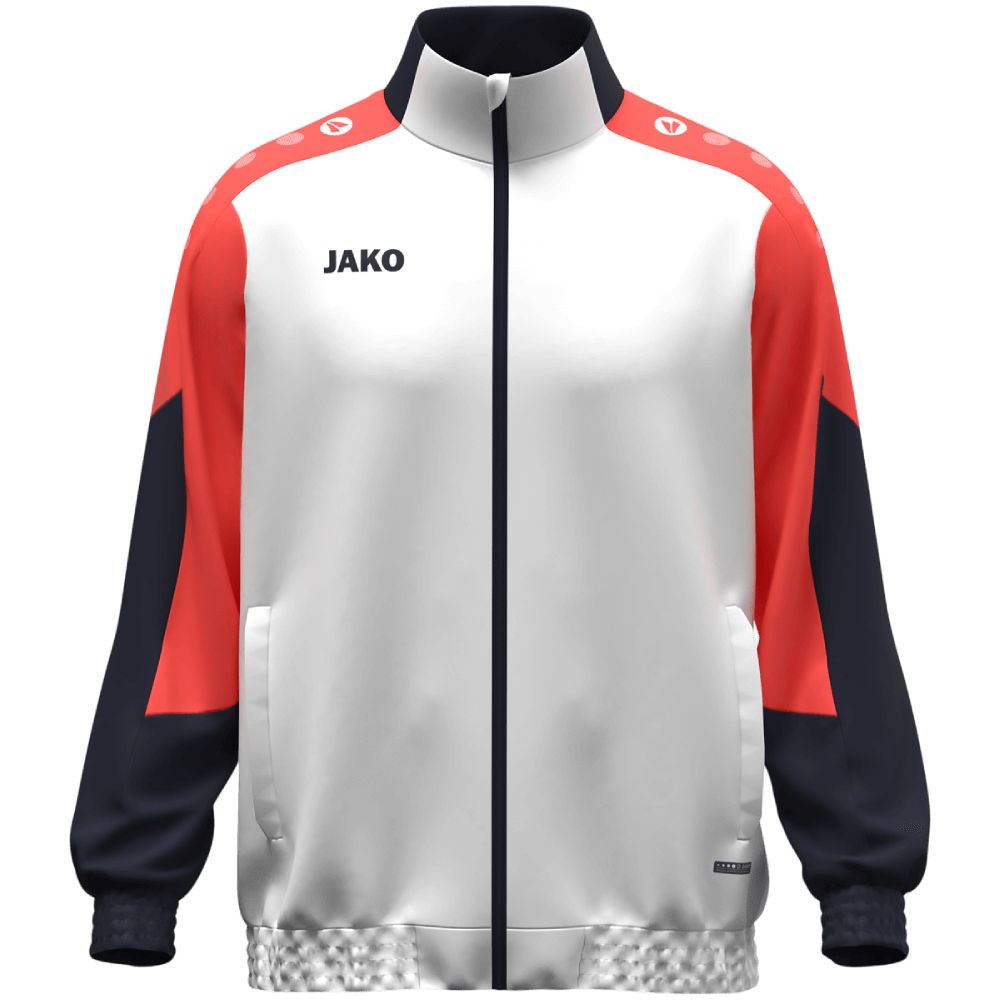 Jako Dynamic Präsentationsjacke, 4XL, weiß/orange