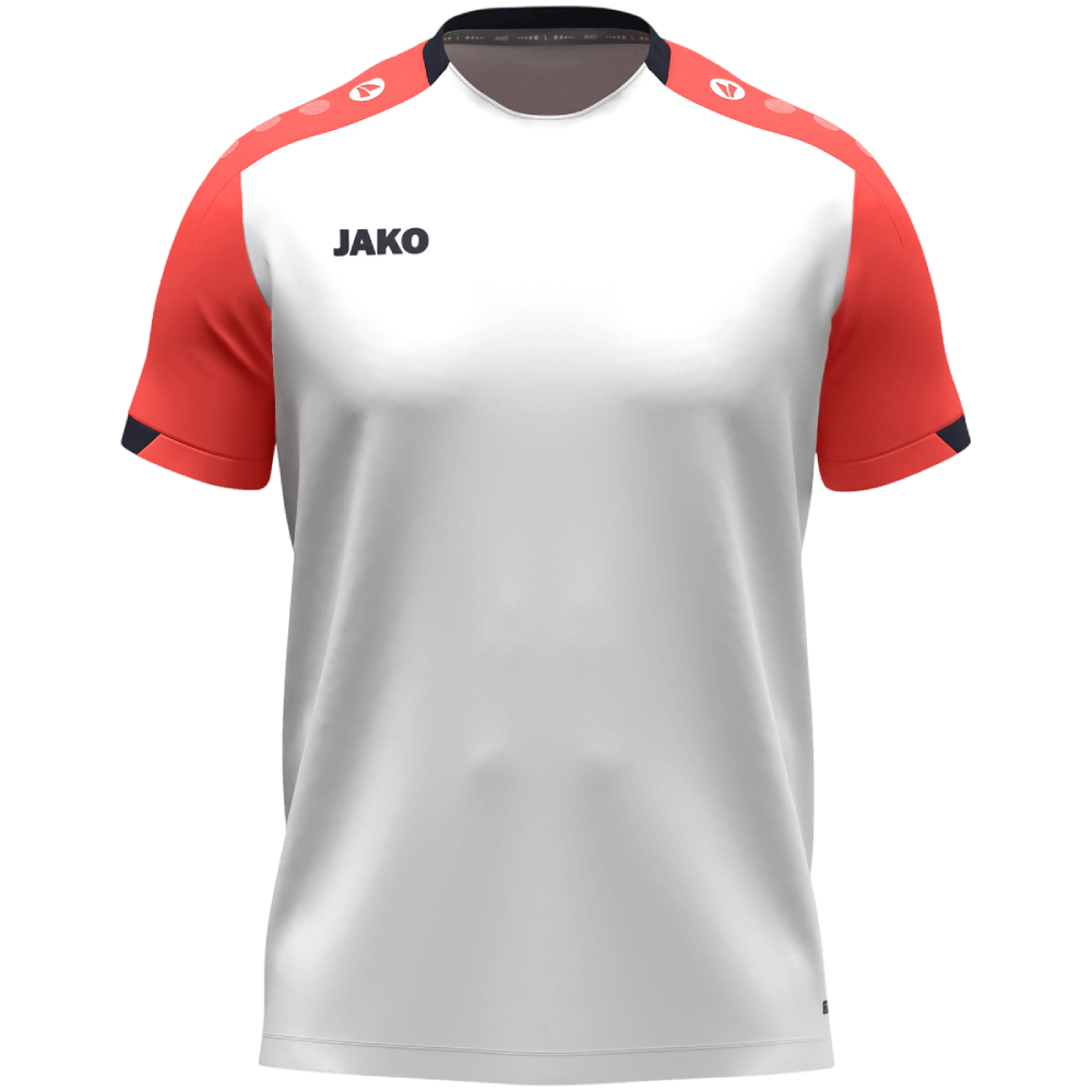Jako Dynamic T-Shirt, 164, weiß/orange