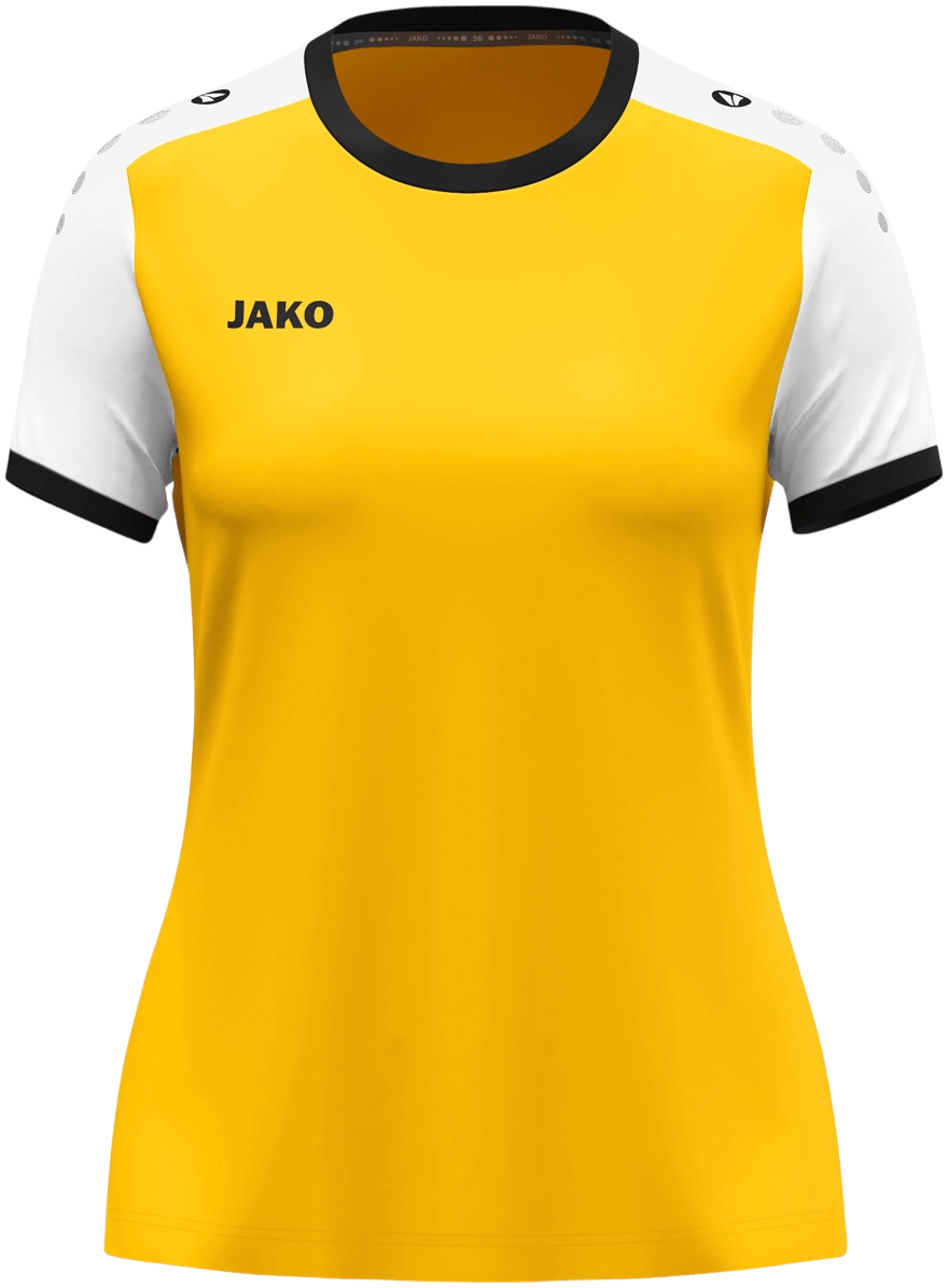 Jako Dynamic Trikot, XL, gelb/schwarz/weiß