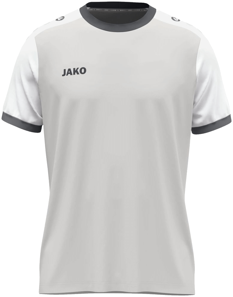 Jako Dynamic Trikot, 3XL, hellgrau/weiß