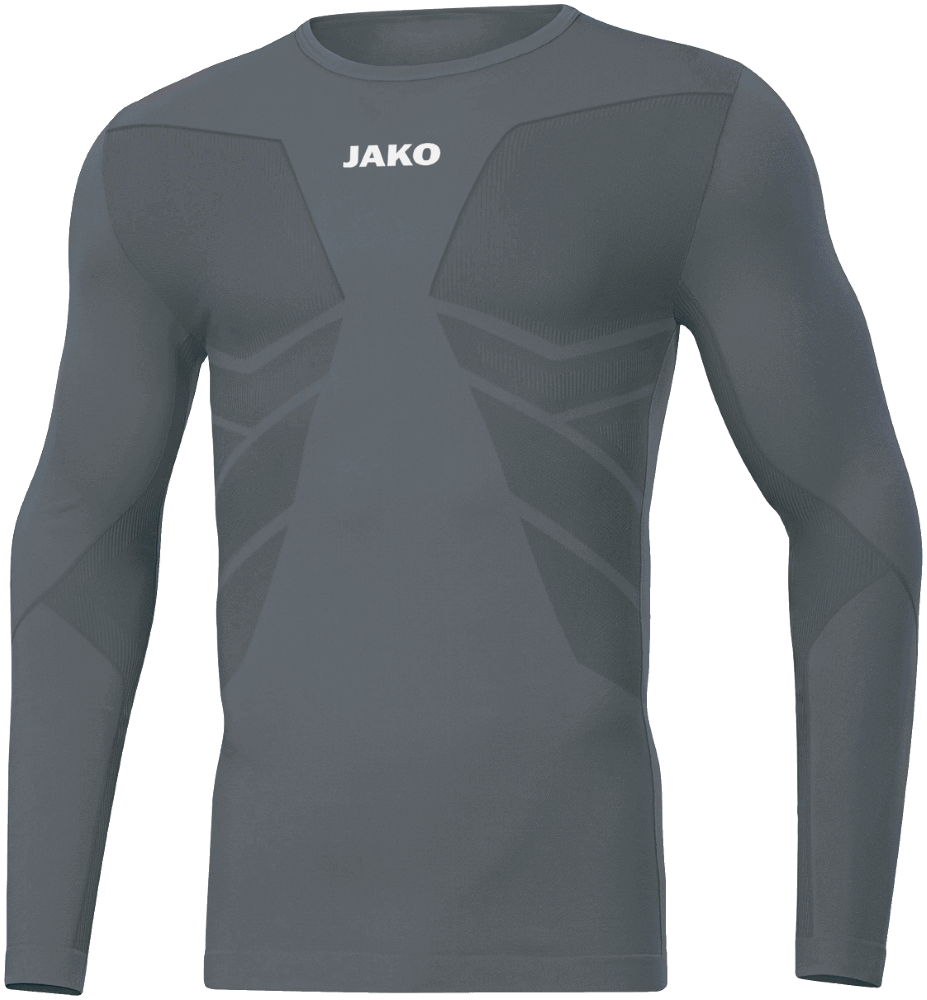 Jako Funktionsshirt Longsleeve Comfort 2.0, XXL, grau