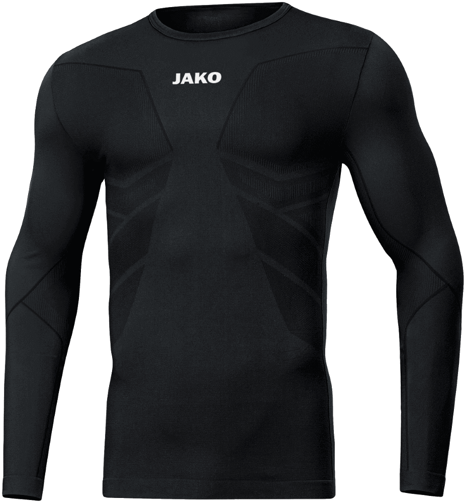 Jako Funktionsshirt Longsleeve Comfort 2.0, XXL, schwarz