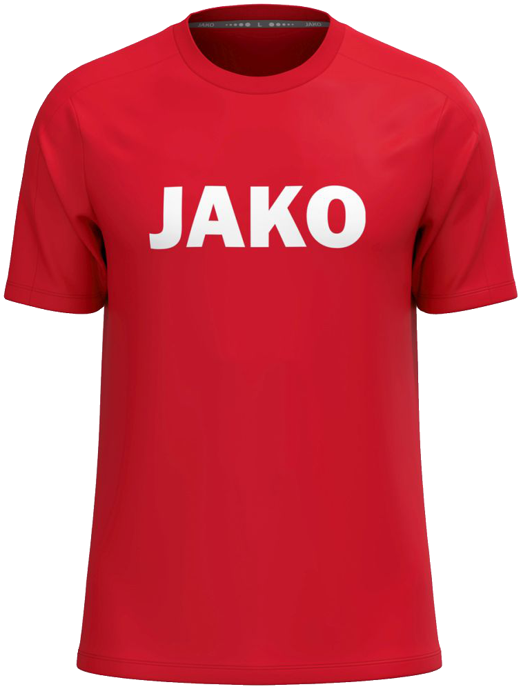 Jako Funktionsshirt Promo 2.0, 4XL, rot/weiß