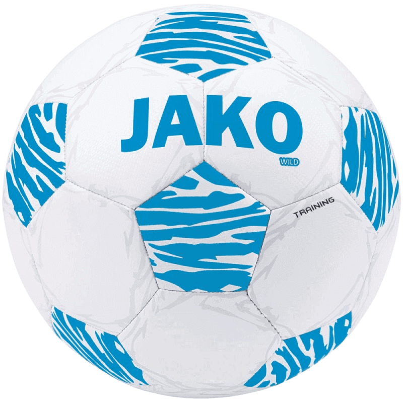 Jako Fussball Grösse 3 290g Animal weiß/blau