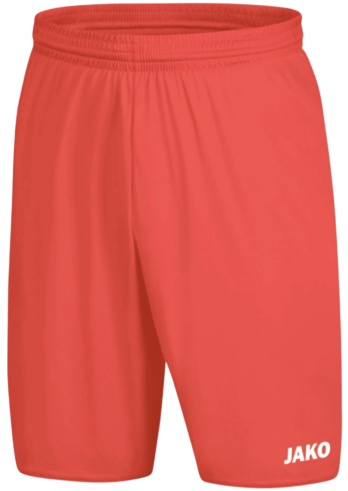 Jako Fussball Short Manchester 2.0, 3XL, orange/weiß