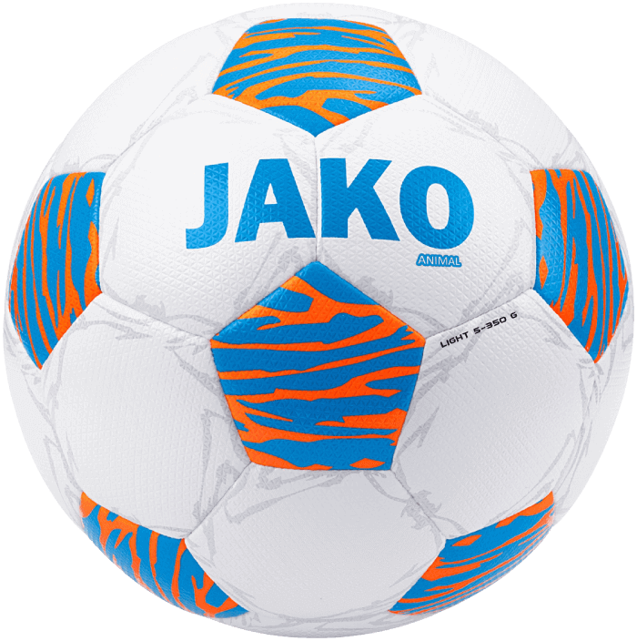 Jako Fussball Trainingsball Grösse 5 350g Animal weiss/blau