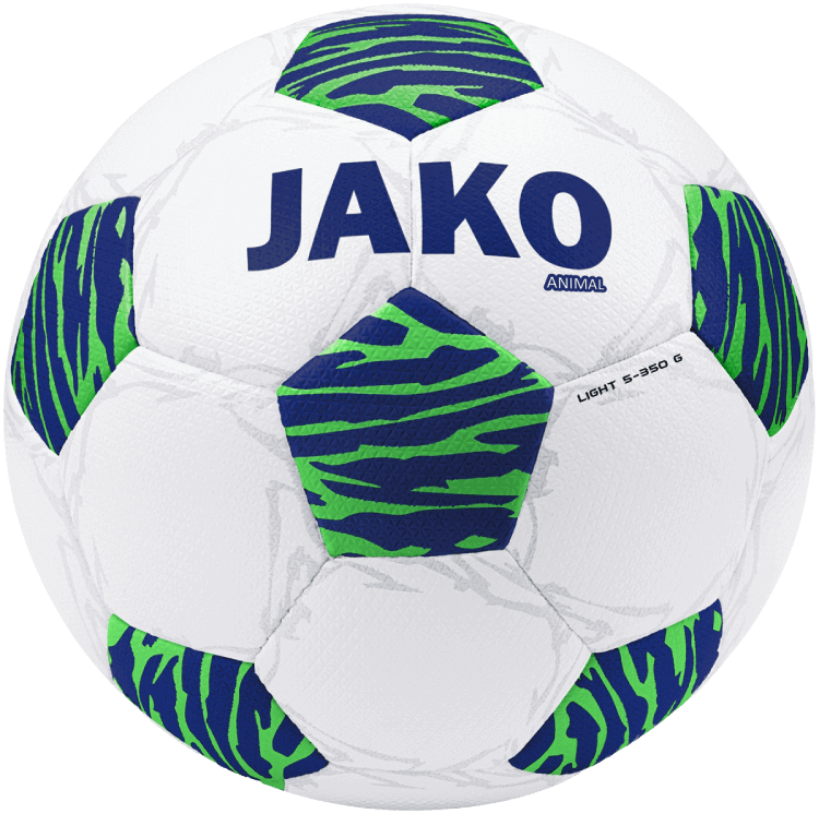 Jako Fussball Trainingsball Grösse 5 350g Animal weiss/dunkelblau