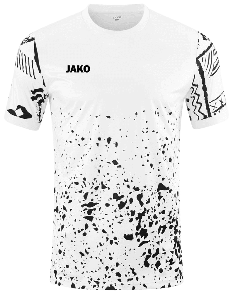 Jako Fussball Trikot ABSOLUTE KA, 140, weiß/schwarz