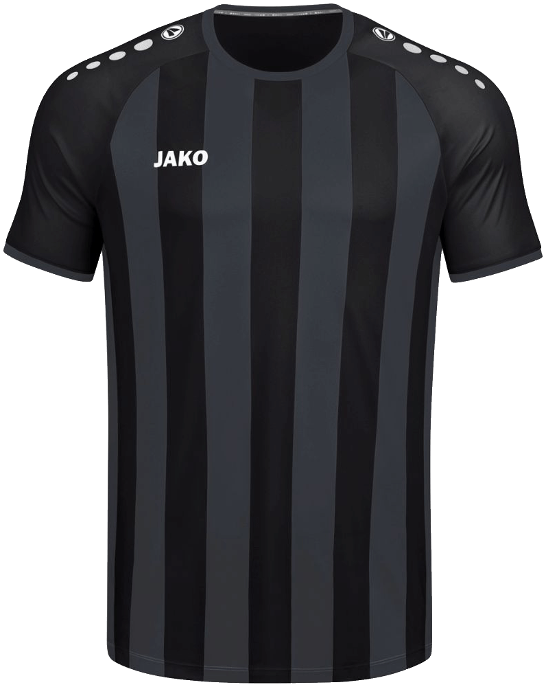 Jako Fussball Trikot Inter, 164, schwarz/anthrazit