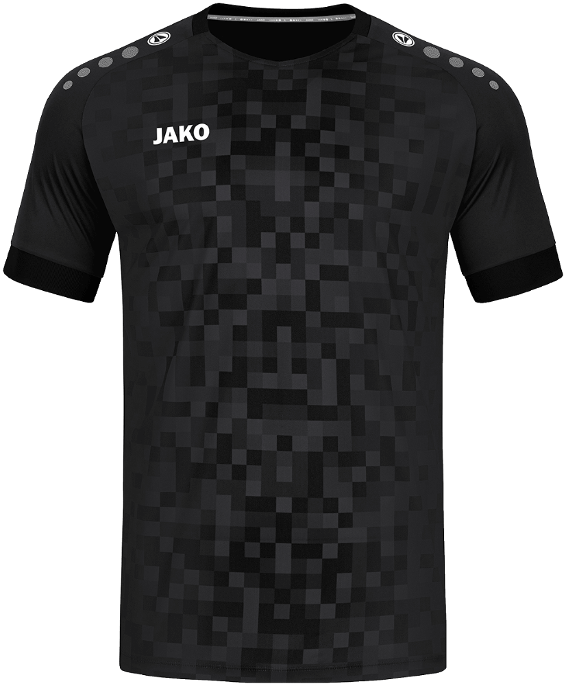 Jako Fussball Trikot Pixel, XXL, schwarz
