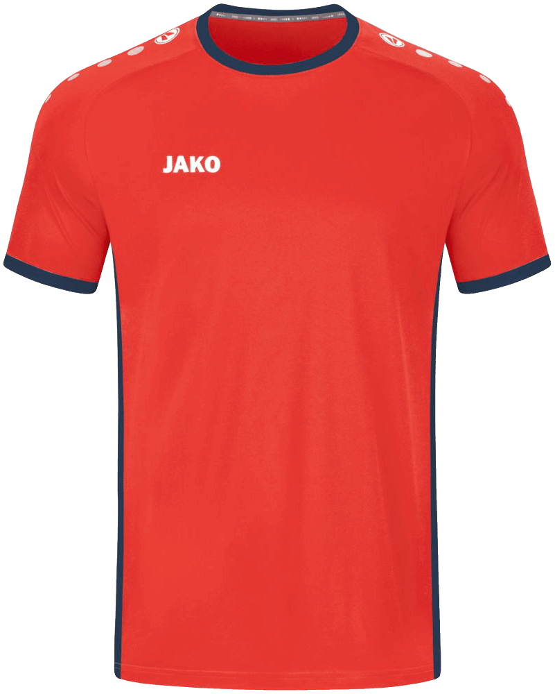Jako Fussball Trikot Primera, 164, flame/navy