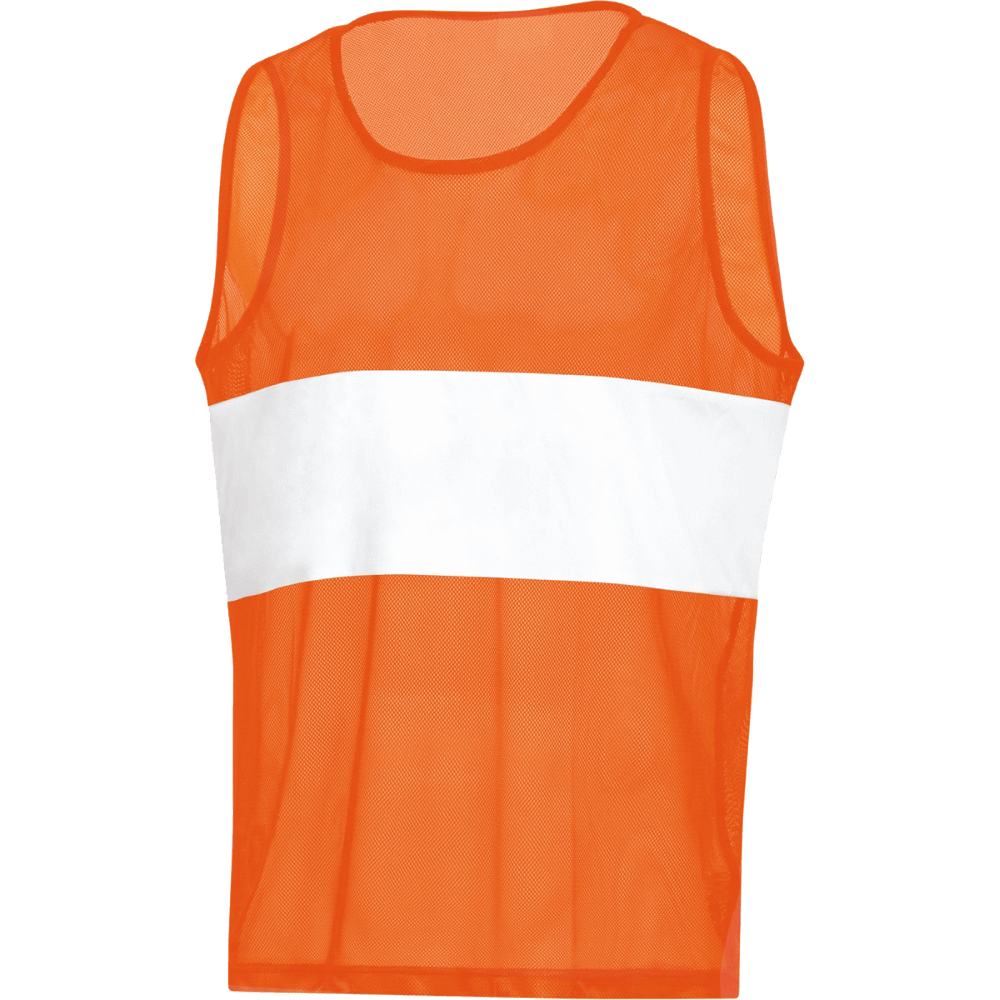 Jako Kennzeichnungshemd Stripe, Senior, neonorange