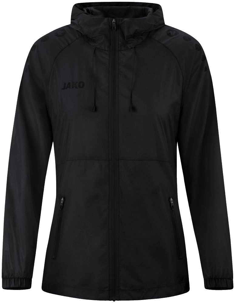 Jako Lightweightjacke Flow, XL, schwarz