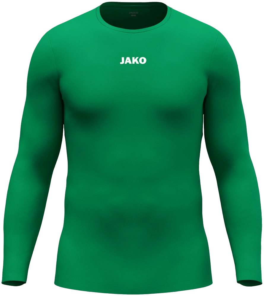 Jako Longsleeve Unterziehshirt Function, 2XL, grün/weiß