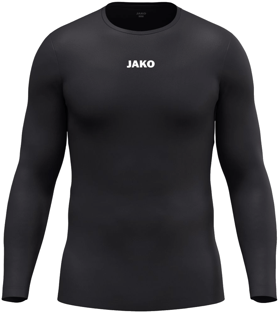 Jako Longsleeve Unterziehshirt Function, 2XL, schwarz/weiß