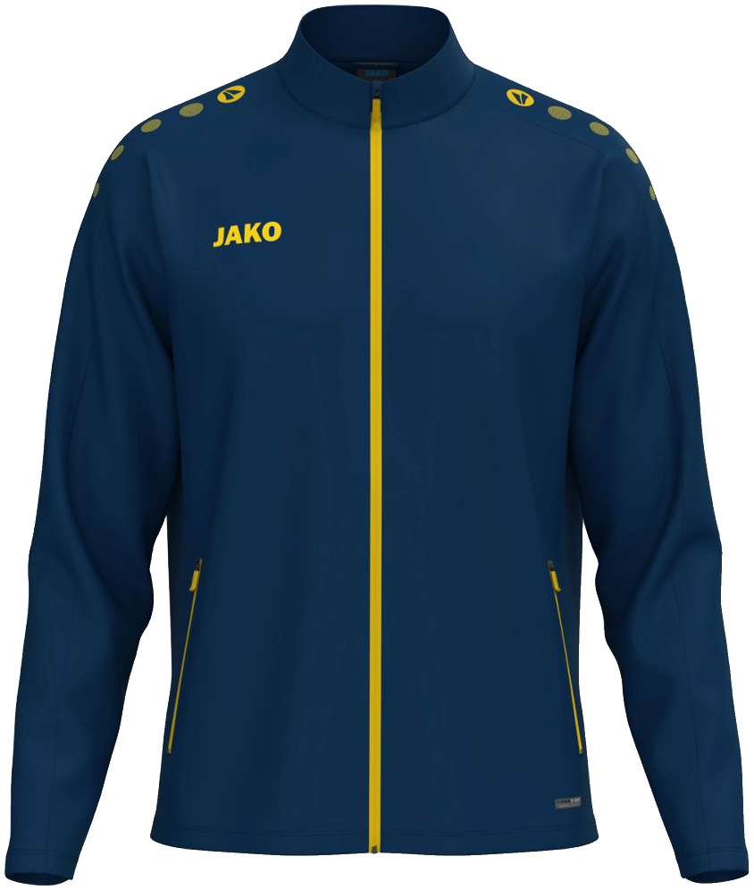 Jako One Freizeitjacke, 4XL, navy/gelb