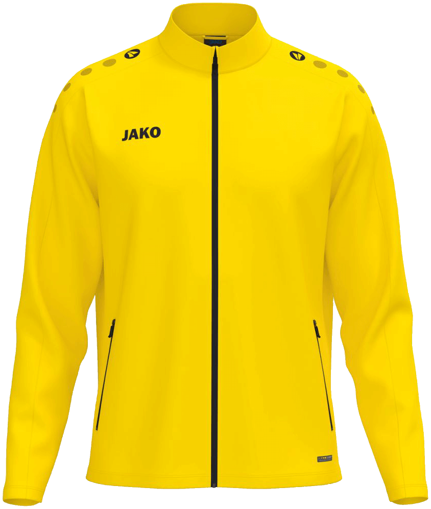 Jako One Freizeitjacke, 4XL, gelb/schwarz