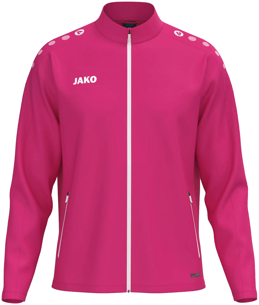 Jako One Freizeitjacke, 4XL, pink/weiß