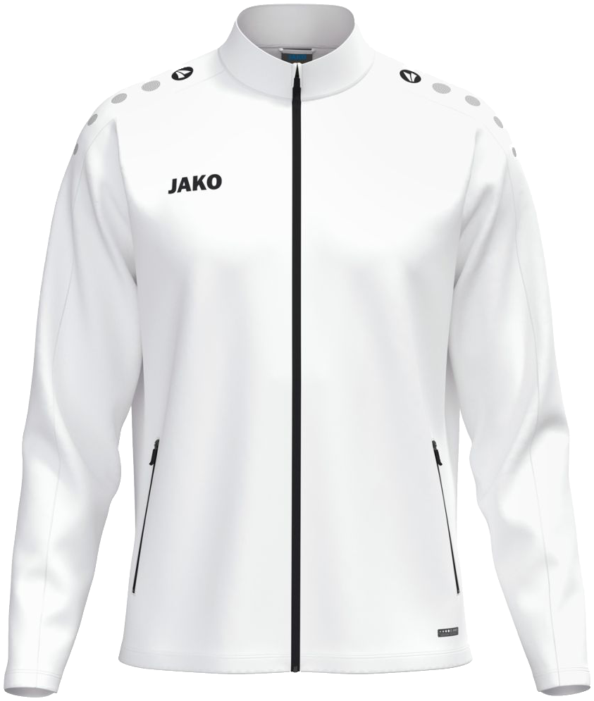 Jako One Freizeitjacke, 4XL, weiß/schwarz