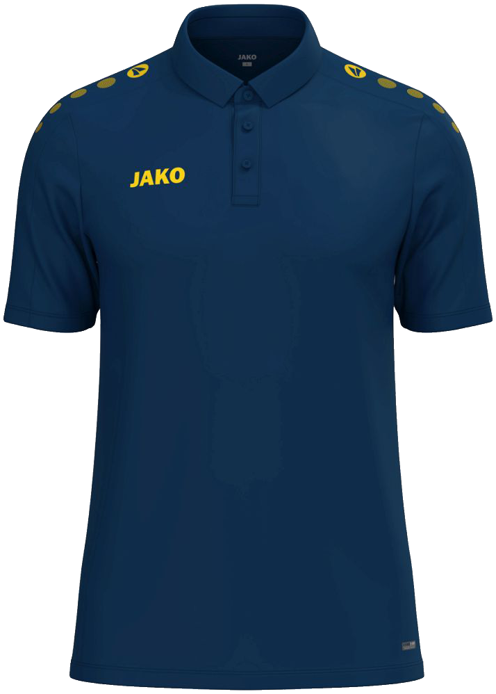 Jako One Poloshirt, 4XL, navy/gelb