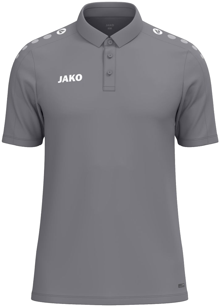 Jako One Poloshirt, 164, grau/weiß