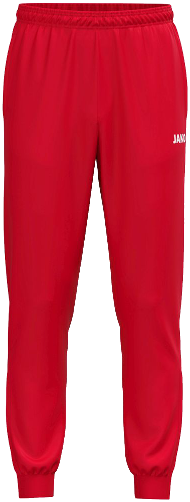 Jako One Polyesterhose, 164, rot/weiß