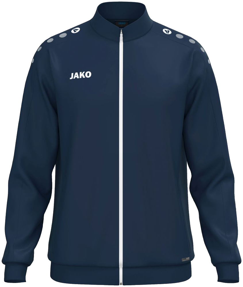 Jako One Polyesterjacke, 164, marine/weiß