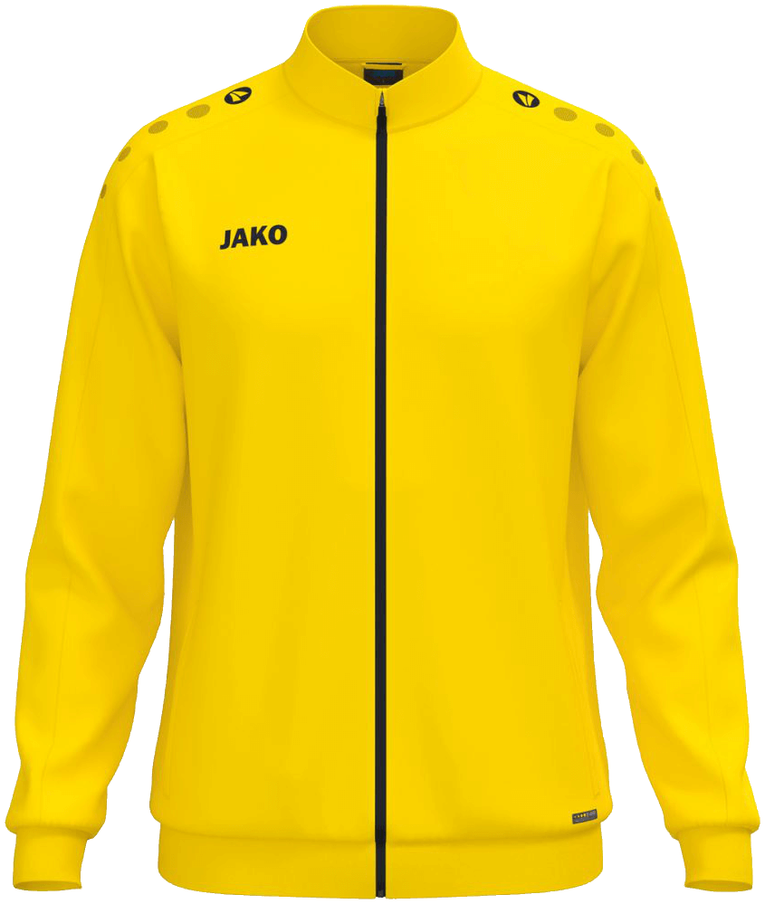 Jako One Polyesterjacke, 4XL, gelb/schwarz