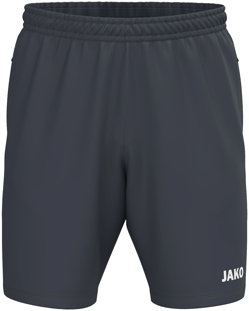 Jako One Präsentationsshorts, 4XL, dunkelgrau/weiß