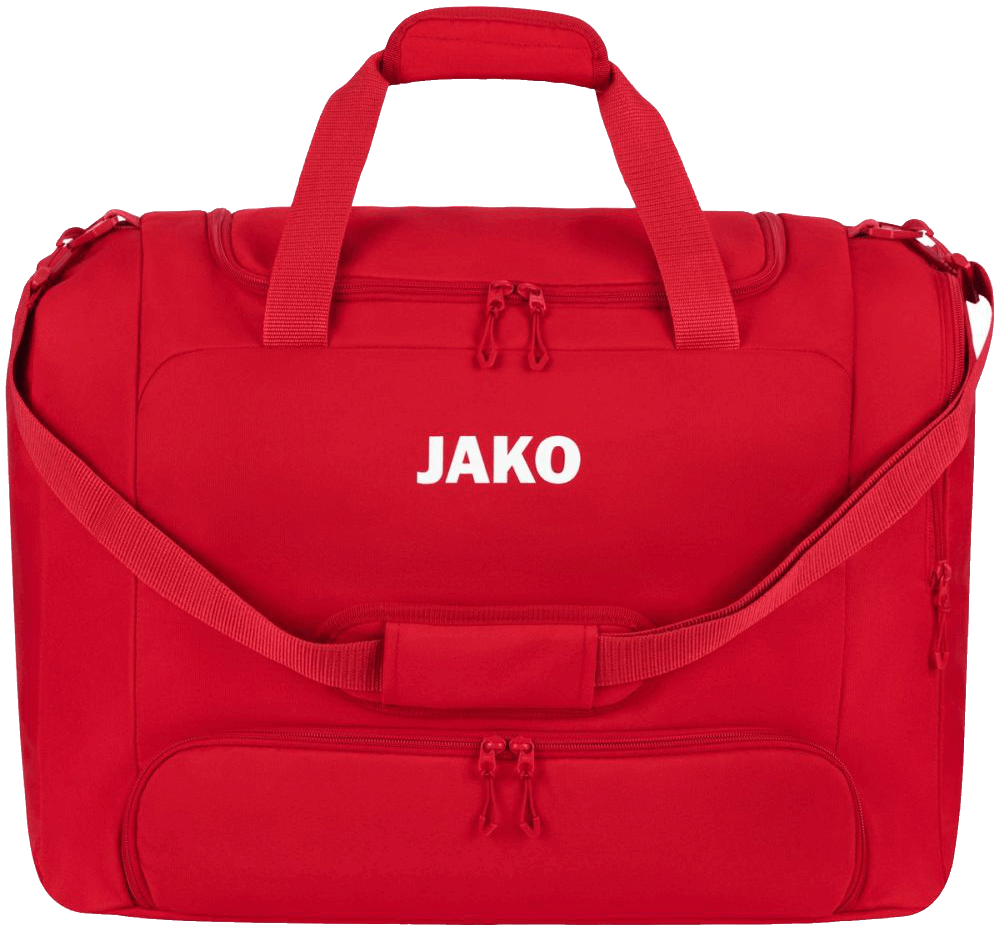Jako One Sporttasche mit Bodenfach, rot