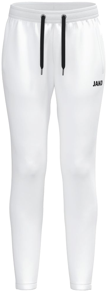 Jako One Sweathose, 38, weiß/schwarz
