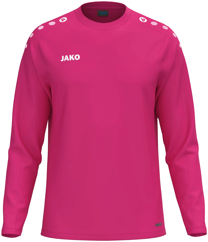 Jako One Sweatshirt, 164, pink/weiß