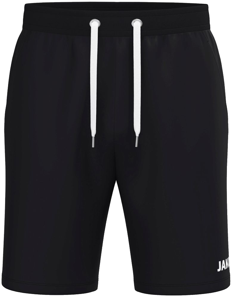 Jako One Sweatshorts, 164, schwarz/weiß