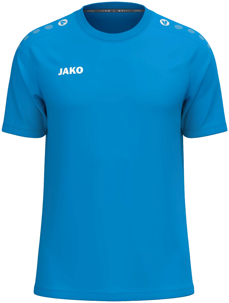 Jako One T-Shirt Cotton, 4XL, hellblau/weiß