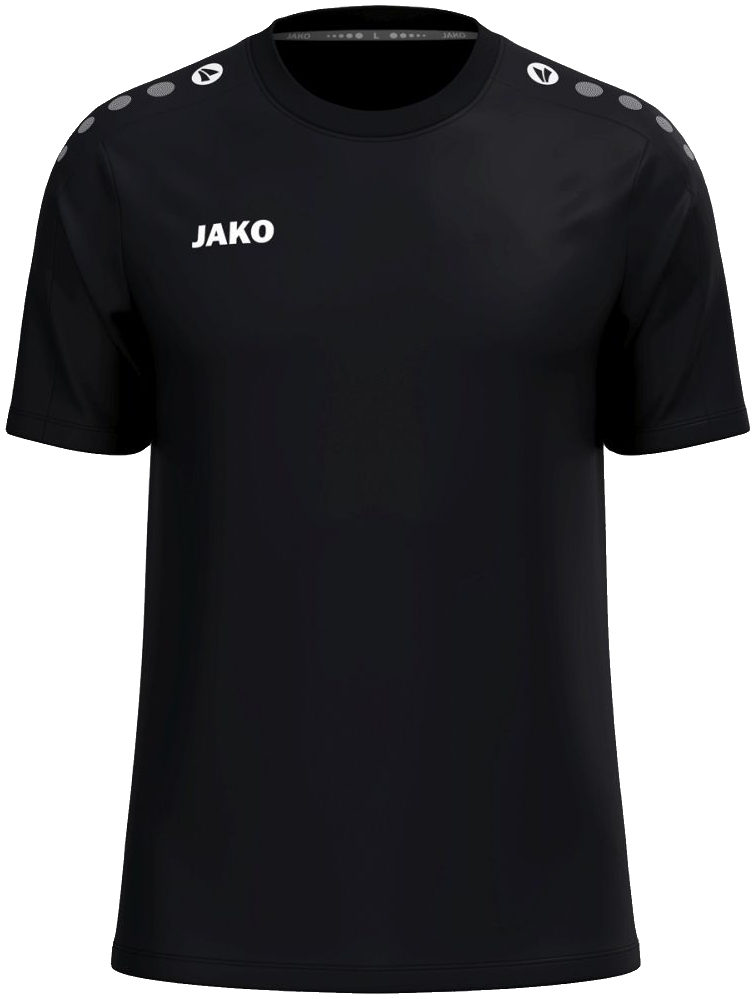 Jako One T-Shirt Cotton, 4XL, schwarz/weiß