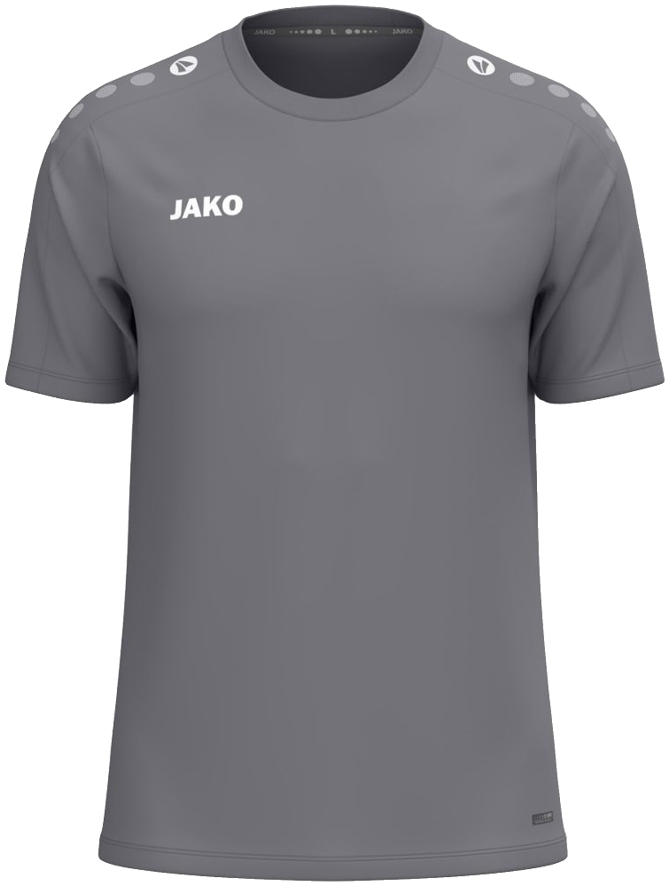 Jako One T-Shirt, 164, grau/weiß