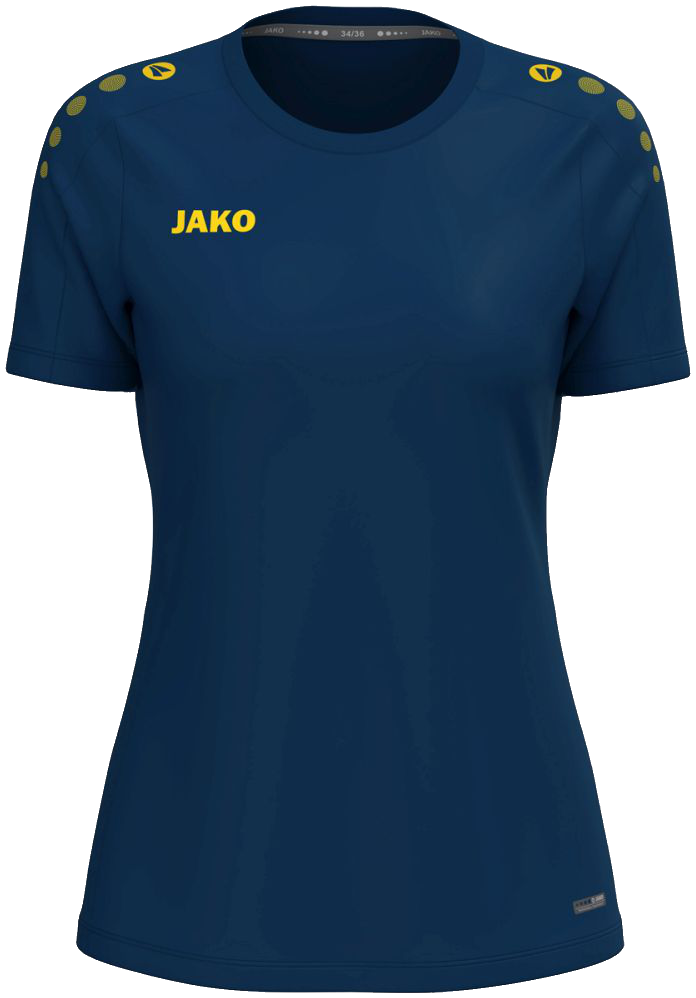 Jako One T-Shirt, 46-48, navy/gelb