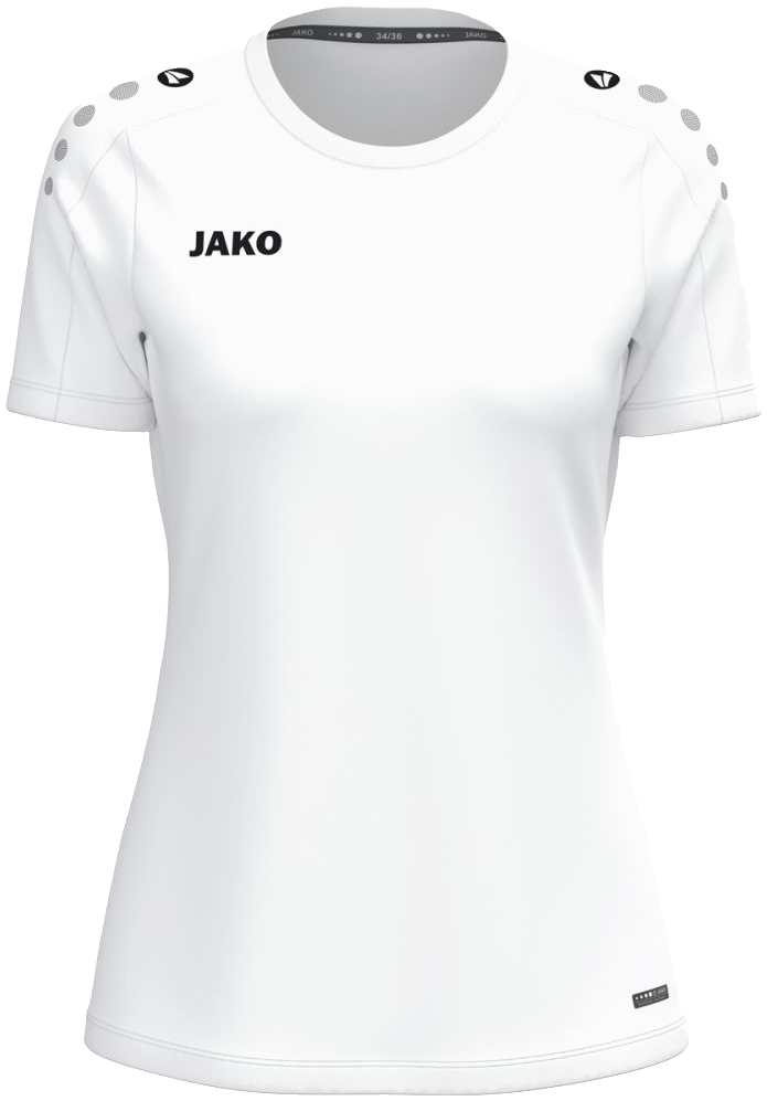 Jako One T-Shirt, 46-48, weiß/schwarz