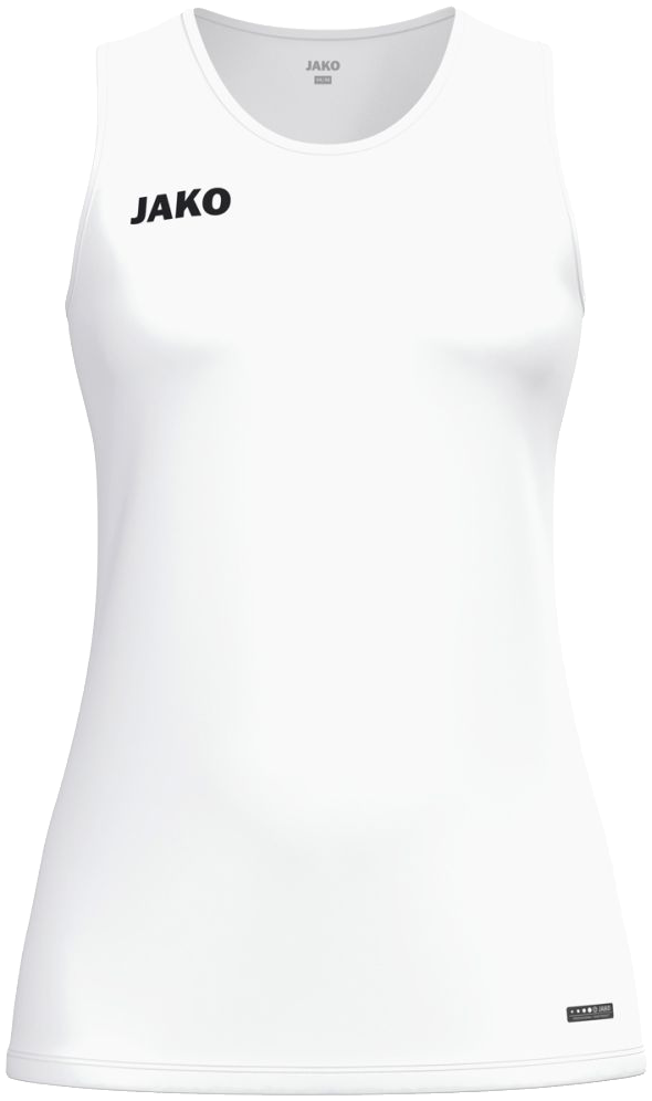Jako One Damen Tanktop, 42-44, weiß/schwarz