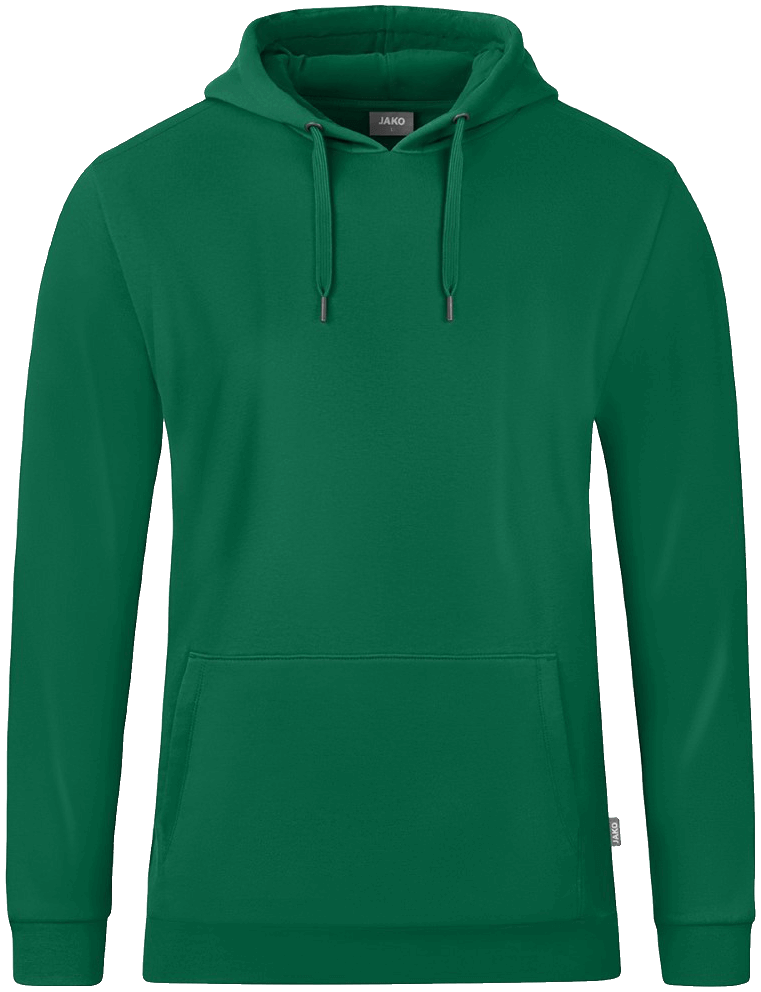 Jako Organic Kapuzen Sweatshirt, 164, grün