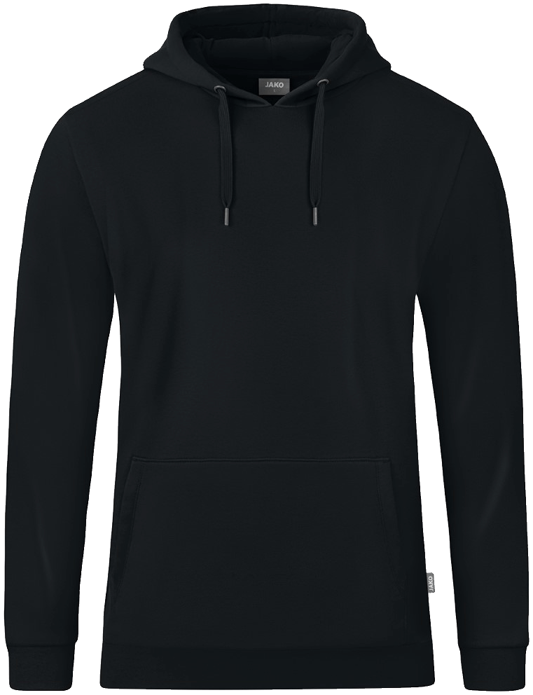 Jako Organic Kapuzen Sweatshirt, 164, schwarz