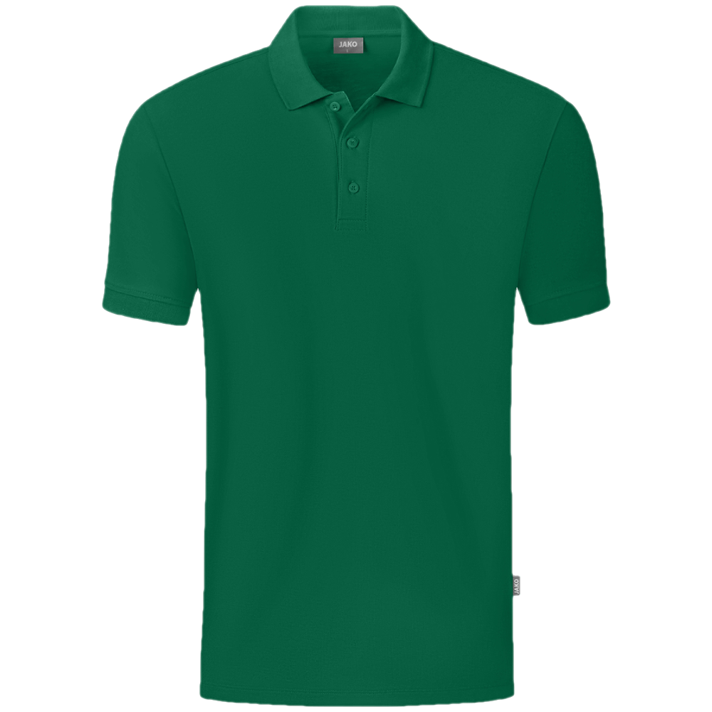 Jako Organic Polo, 164, grün
