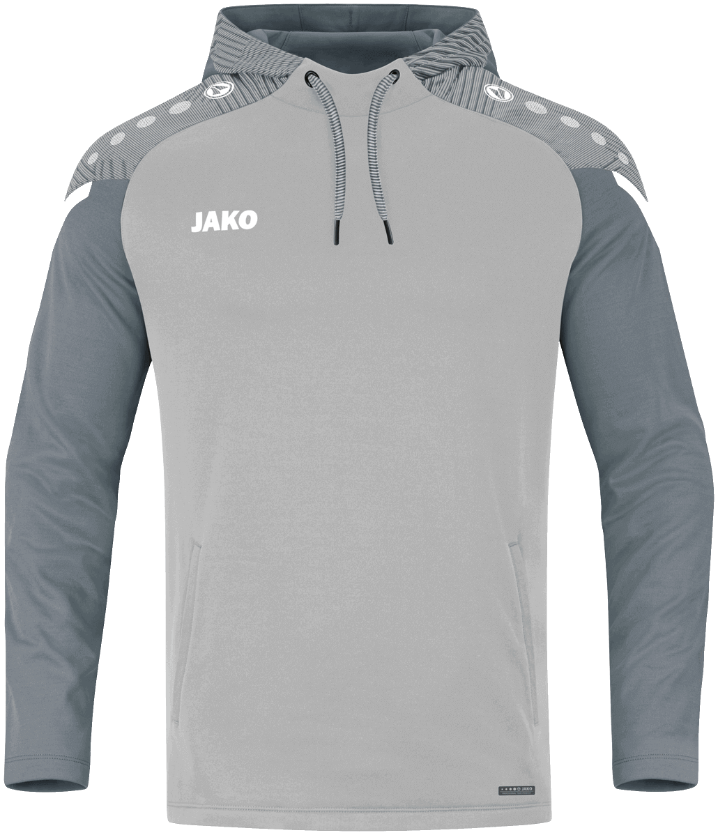 Jako Performance Hoody, 38, hellgrau/grau