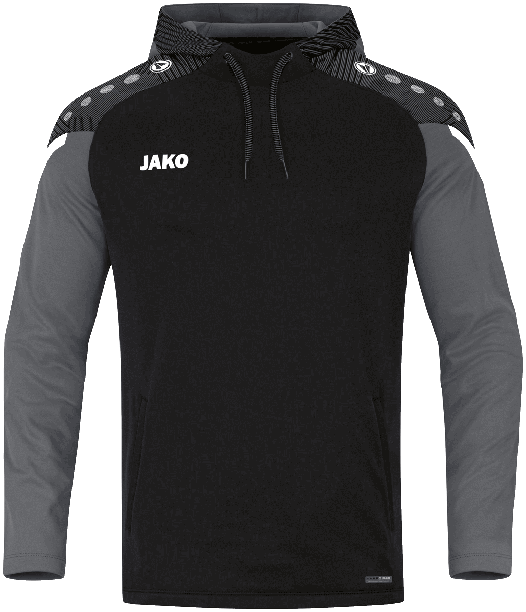 Jako Performance Hoody, 128, schwarz/anthrazit