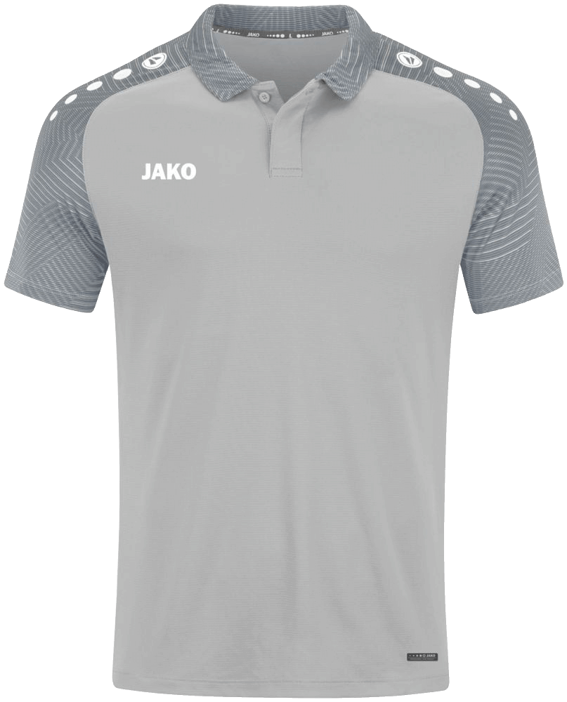 Jako Performance Poloshirt, L, hellgrau/grau