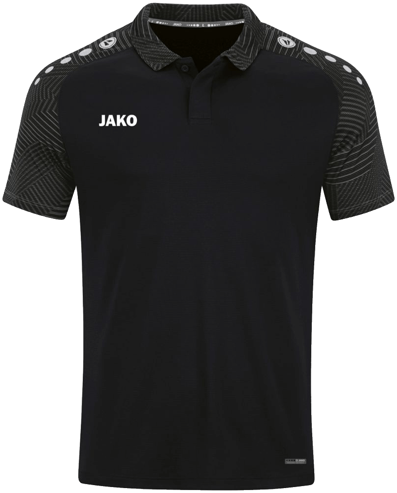 Jako Performance Poloshirt, XL, schwarz/anthrazit
